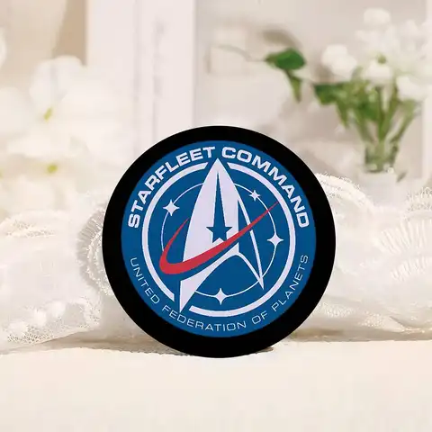 S-Star Treks Mjuk Knappnål Rund Metall Badge Kavajnål Delar Present Vänner Barnsmycken 11 best sales Star Trek: Ringarna - №4