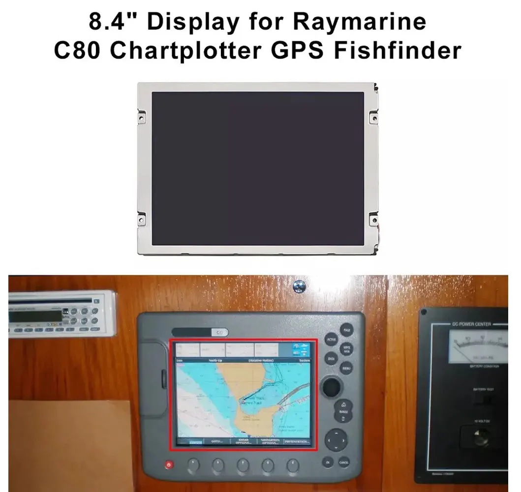 8,4-Zoll-LCD-Display für Raymarine C80 Kartenplotter GPS-Fischfinder Reparatur – Detail 3