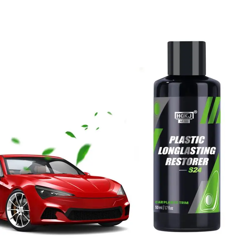 

50ML Car Rubber Restorer Retreading Agent auto Trim Restorer Car Dashboard Rubber Parts Reconditioning Agent Coating Agent