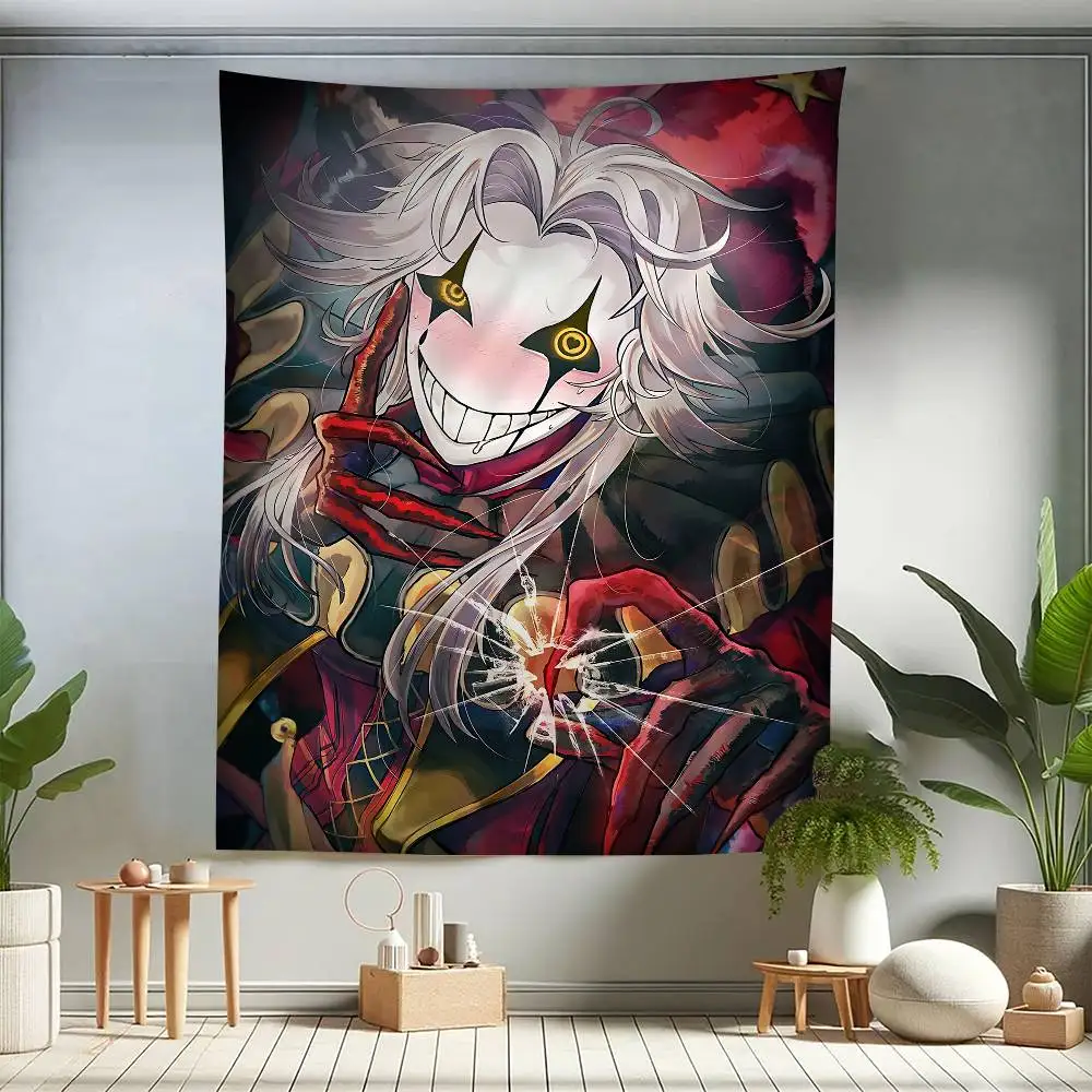 F-Freak P-Pierrots Circus Hanging Bohemian Tapestry Hanging Tarot Hippie Wall Rugs Dorm Japanese Tapestry