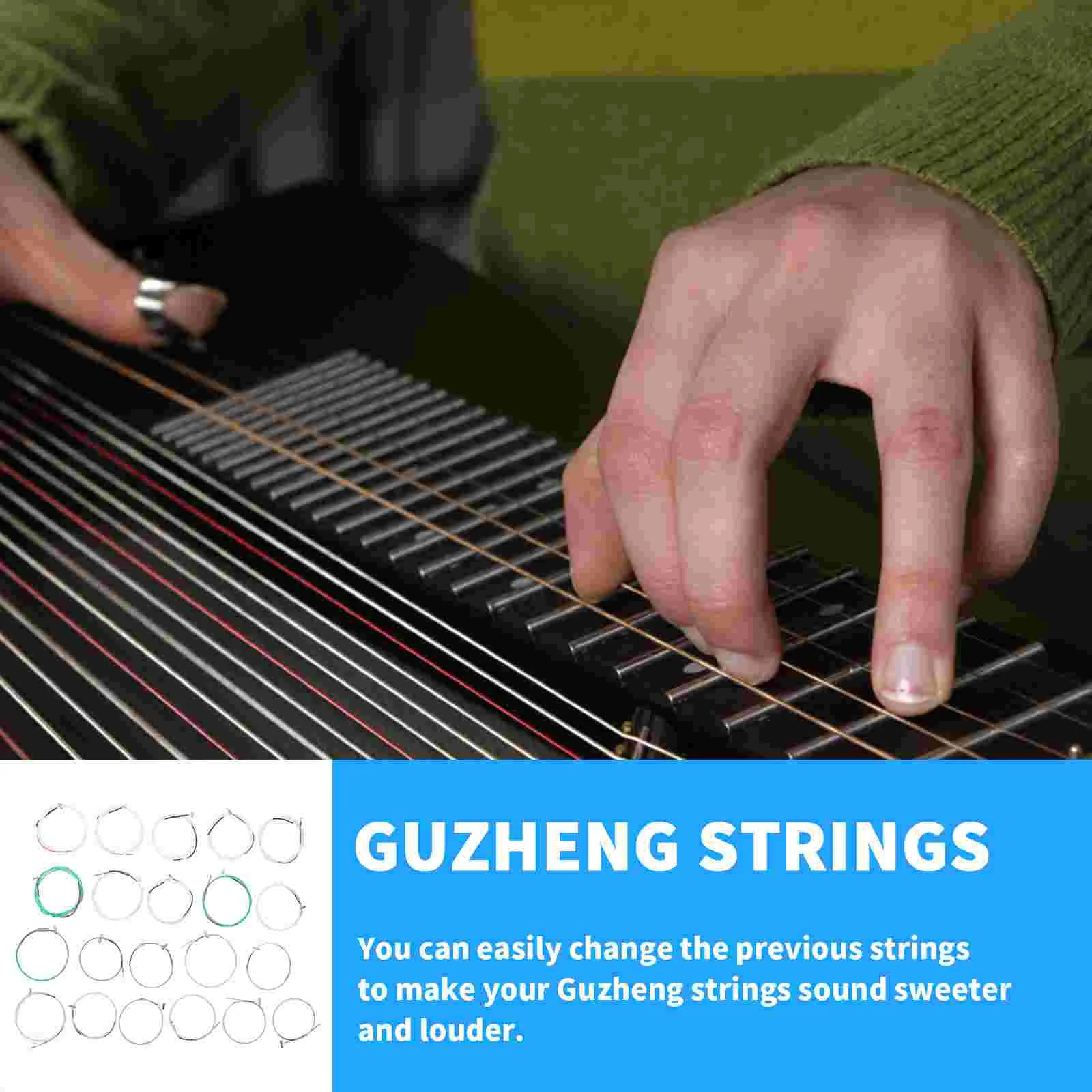 2 Practical Guzheng Changing Strings Kit High Quality Guzheng Strings Replacement Set for Music Supplies