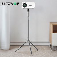 BlitzWolf BW-VF3 Projector Stand Tripod Stable 360° Adjustment Aluminum Alloy Weight Capacity 10KG Portable For Outdoor Movie