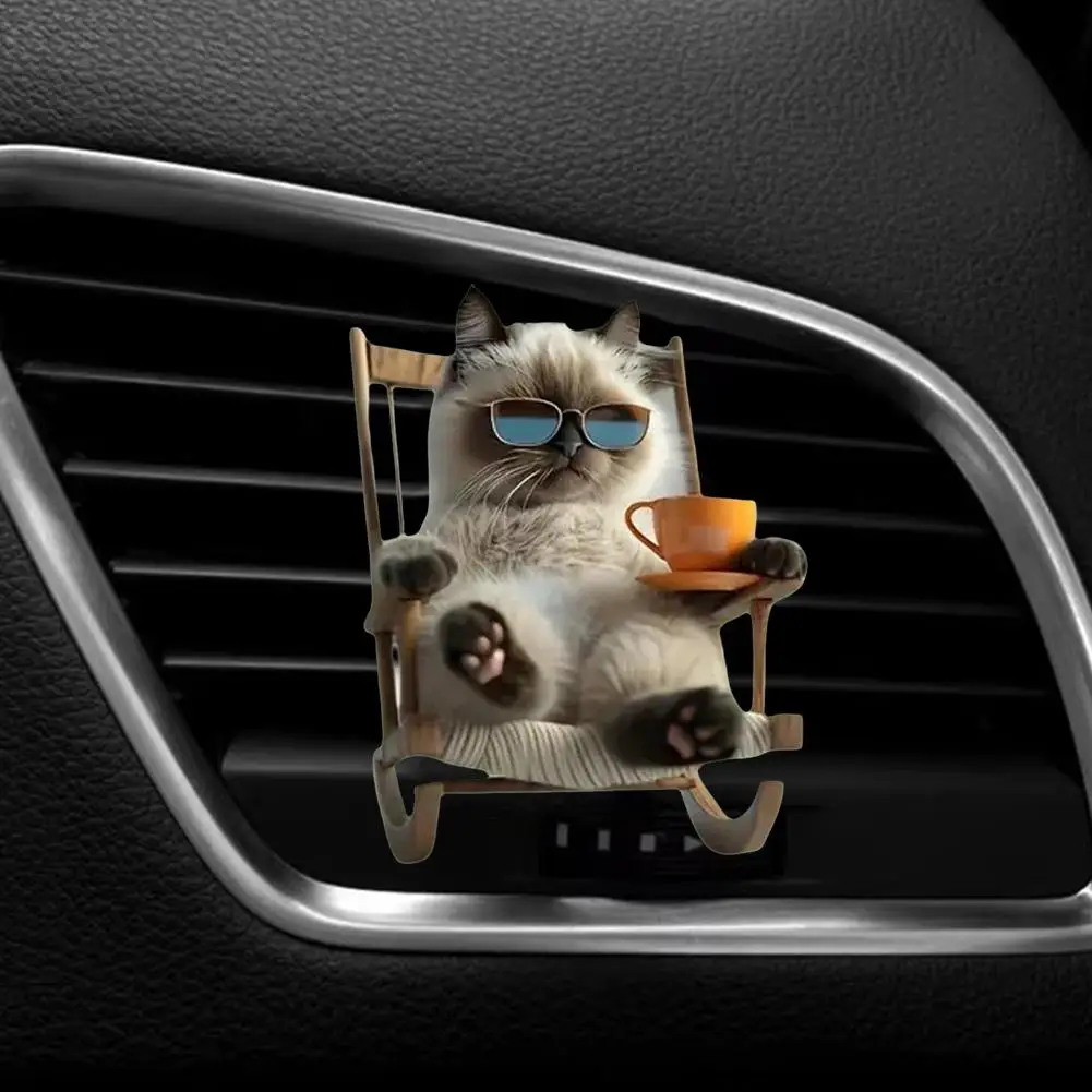 Car Air Freshener Vent Clip Laundry Fresh Scent Cute Animal Car Vent Clip Automotive Air Fresheners Car Accessories interior