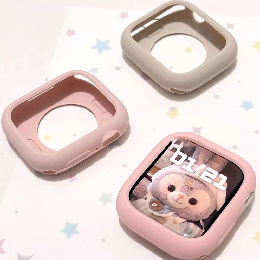 für Apple Watch Case 10 11 46 mm 42 mm Zubehör stoßfeste schützende Silikon-Stoßstangenschale Abdeckung iWatch Serie 11 Schutz