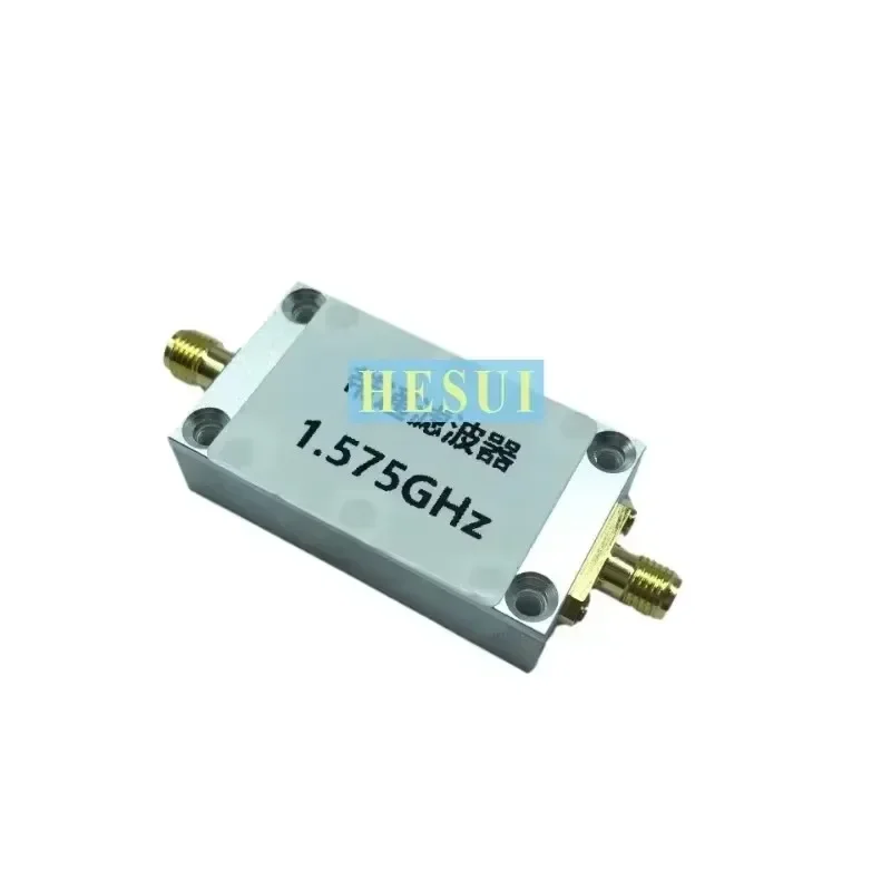 1.575GHz 1575MHz module Microwave RF BPF Filter module Surface acoustic wave SAW bandpass filter Sound meter filter module SMA