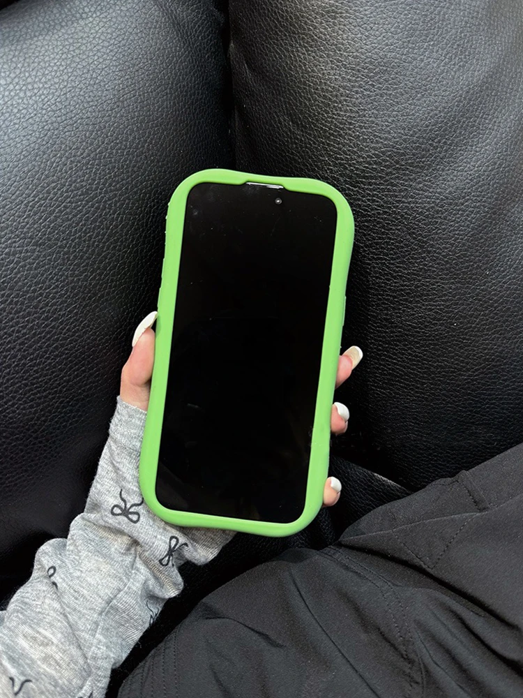 Funny 3D Cute Big Mouth Frog Silicone Hidden Holder Case For iPhone 11 12 13 14 15 16 17 Pro Max Shockproof Phone Cover