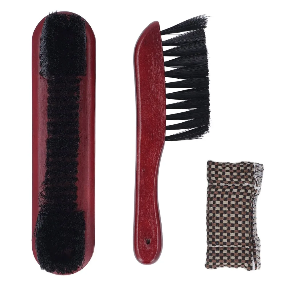 

Wooden Handle Pool Table Brush Natural Wood Polish Cloths Billiards Pool Table Rail Brush Nylon Bristles