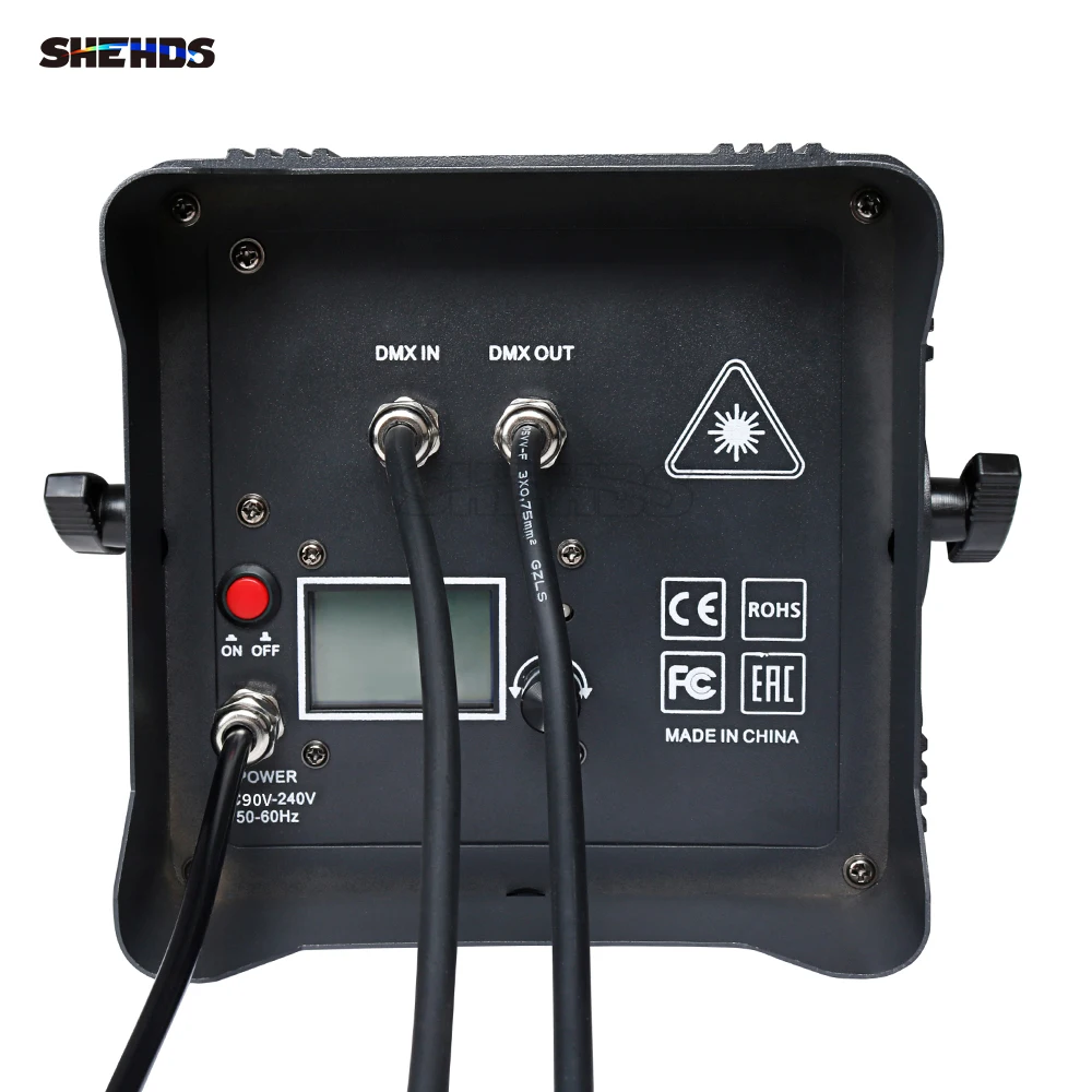 SHEHDS High Quality IP65 Waterproof 3W RGB Animation Light Custom Dynamic Pattern For DJ Disco Bar Night Club Home Party