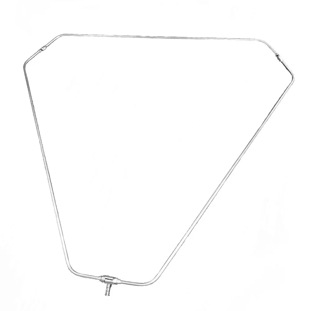 Dreieckiges Faltenkescher zum Angeln, Edelstahl-Schaufelnetz, hohles Handnetz, 40–60 cm, starke, solide Angelwaren, Fischfalle – Detail 9