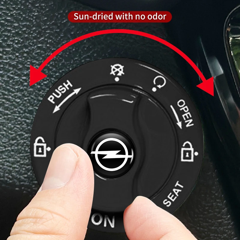 Universal Car Metal Start Button Protective Cover Interior For Opel Corsa Astra Insignia Vectra Zafira Meriva Mokka Grandland