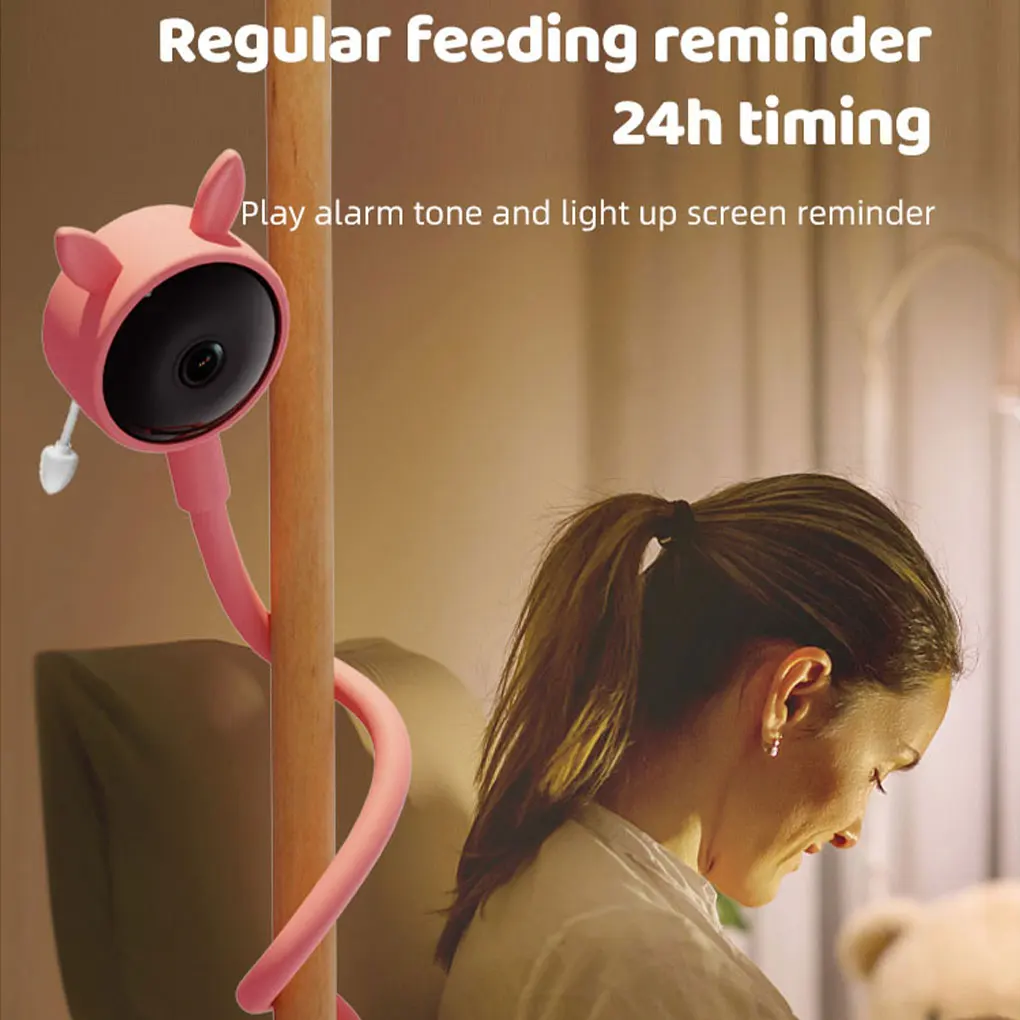 1080P Tuya Cry Detection Wireless Baby Monitor Temperature Display Feeding Remind Babysitter Nanny Cam Intercom Baby Camera  ﻿