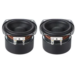 2Pcs/lot Subwoofer 78MM 3 Inch 4 Ohm/8 Ohm 25W-50W Speaker Woofer Audio Sound Bass Loudspeaker DIY Bookshelf Bluetooth Speaker