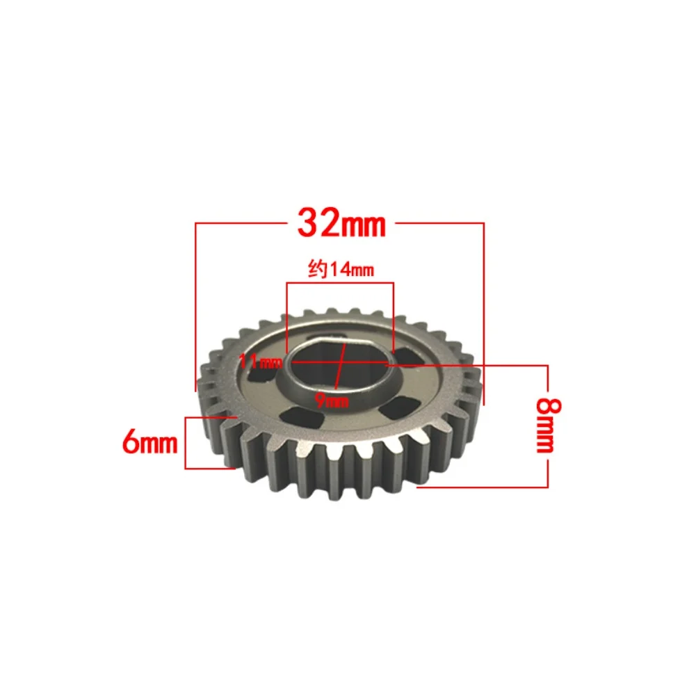 Gear for 4 Inch 6 Inch 8 Inch Lithium Chainsaws and One-Handed Grass Trimmers Requiring 31 Tooth Compatibility
