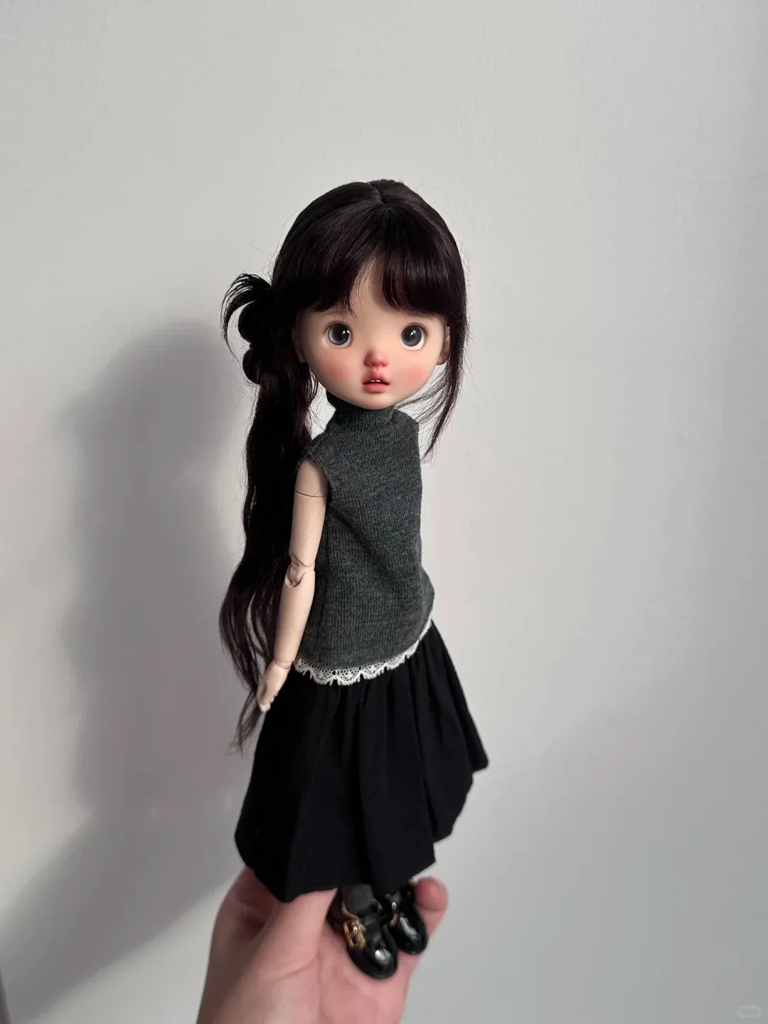 

Новая кукла BJD 1/6, полностью сшитая, без одежды, из смолы, подарок на день рождения, шарнирная кукла для малышей.