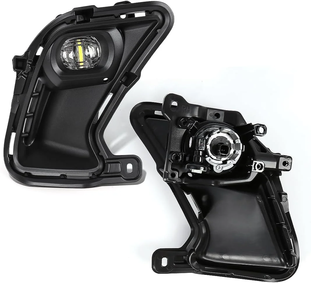 

For Toyota Highlander 2024 Fog Light Assembly Complete Fog Lamp Kit Front Bumper Driving Fog Lights With Wiring Harness Switch F