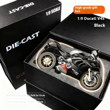 

2026 НОВАЯ уникальная модель мотоцикла 1:9 V4S: идеальный подарок для молодых взрослых, отлично подходит для романтирования, дружбы, мужского рождения