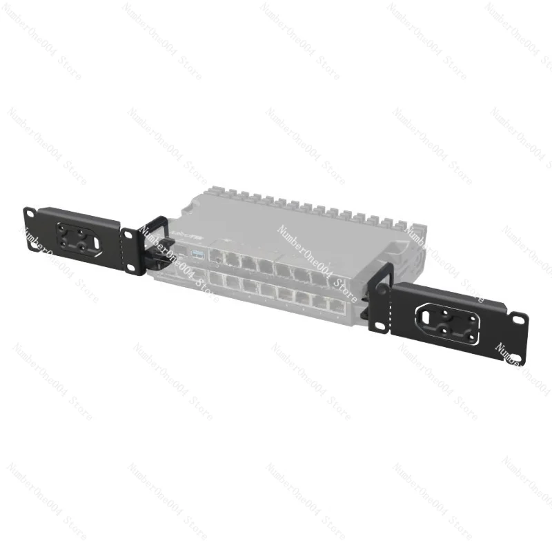 Applicable toMikroTik RB5009 Rack Mount Kit K-79 Dedicated 1U Bracket