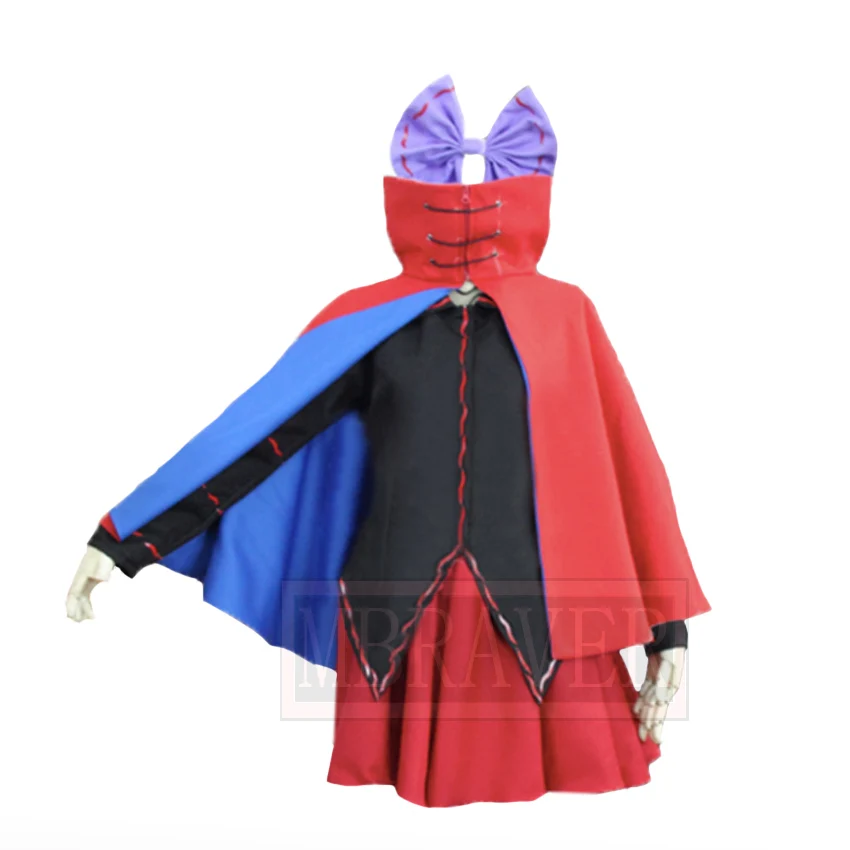 The Touhou Project Sekibanki Uniform Cosplay Costume Halloween Christmas Custom Made Any Size