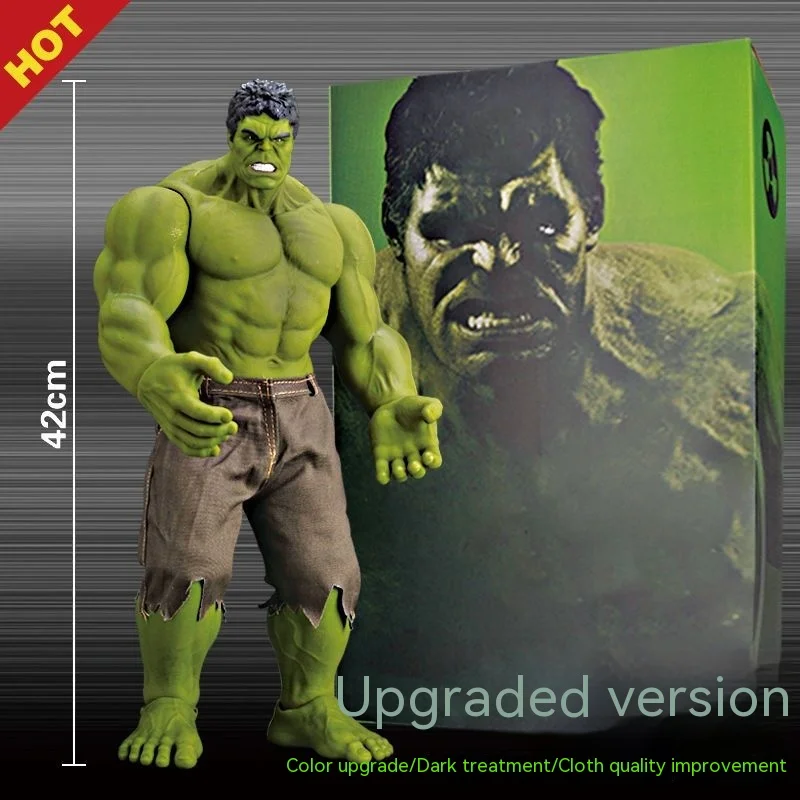 

Disney Avengers 30/42cm Hulk Anime Action Figure Model Doll Decoration Pvc Collection Movability Figurine Children's Toys Gifts