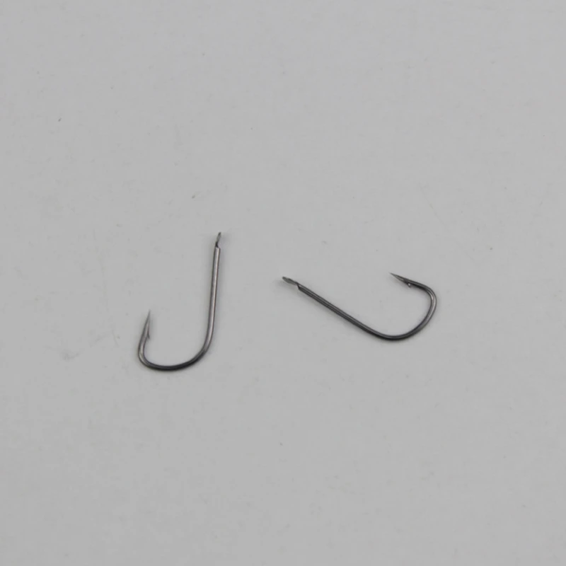 Ami da pesca piccolo da 100 pezzi 1 # -10 #   Nobile spinato Uncircle No Eye Amo Piccoli ganci per polsini per carpa nera Attrezzatura da pesca equipamentos