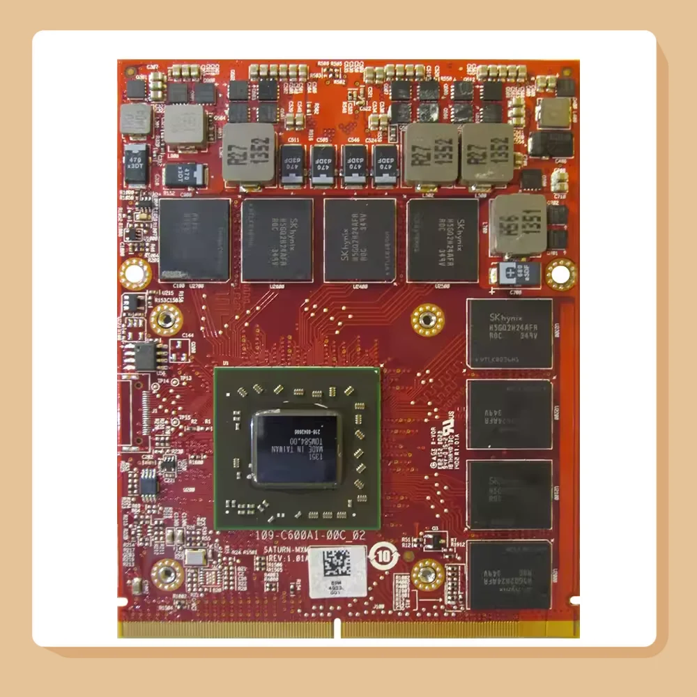 2GB FirePro M6100 GDDR5 Graphics Card with X 216-0843006 109-c600a1-00c_02 Support for Dell M6700 M6800