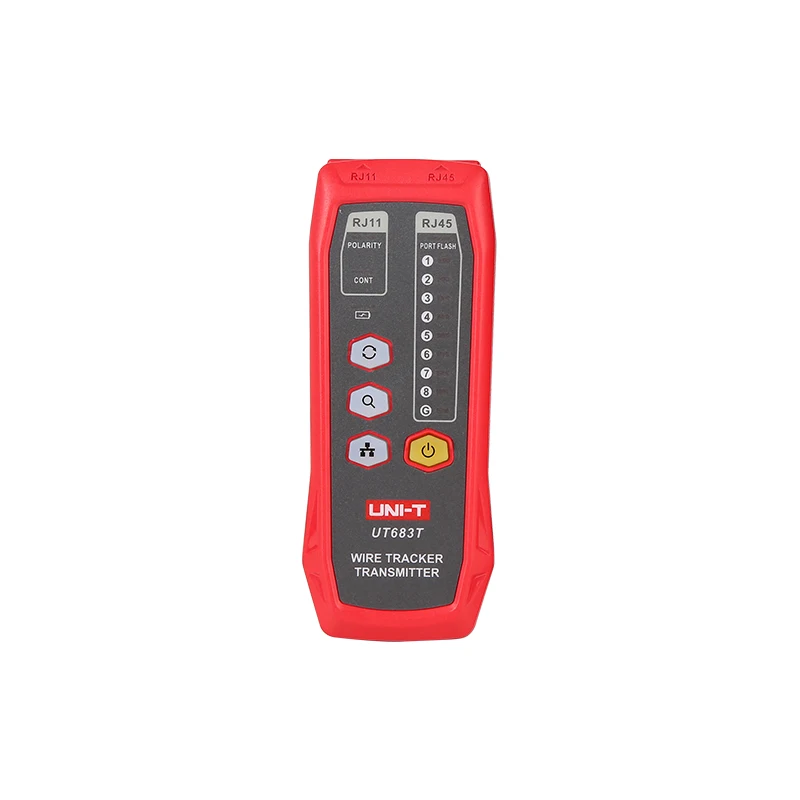 UNI-T UT683kit سلك المقتفي ذكي شبكة خط مكتشف RJ45 RJ11 NCV مؤشر كابل المقتفي UT683T UT683R الارسال