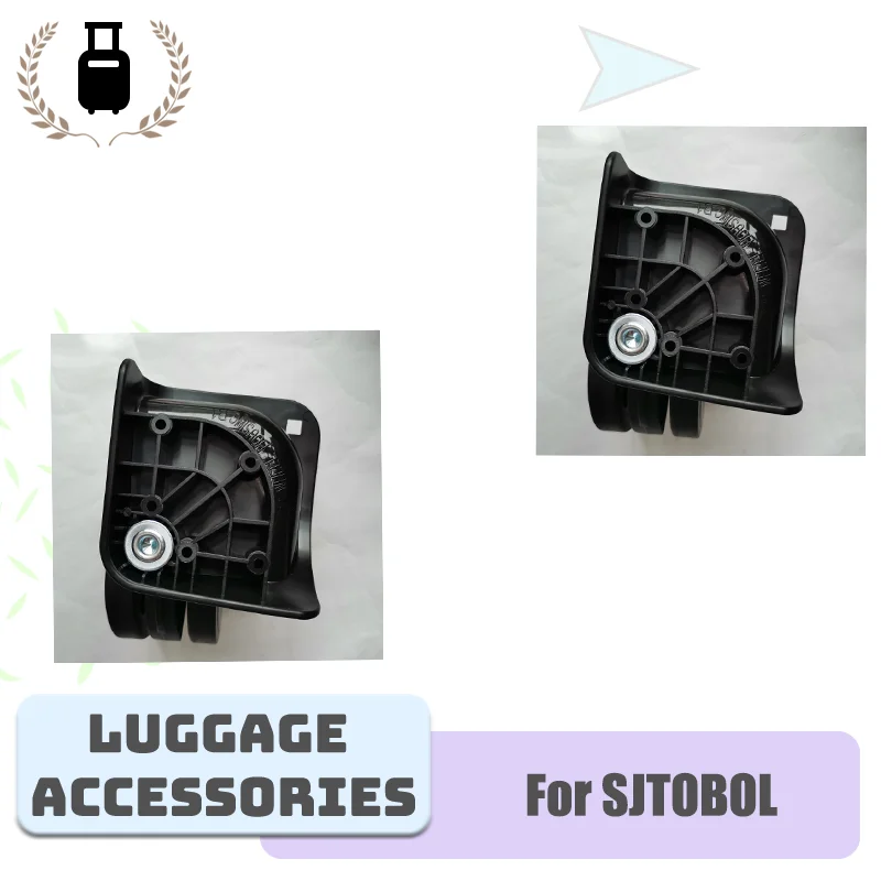 

For SJTOBOL T77 For For Luggage Rotating Suitcase Wheels 360° Swivel High Wear- Resistant Replacement Parts Wheels