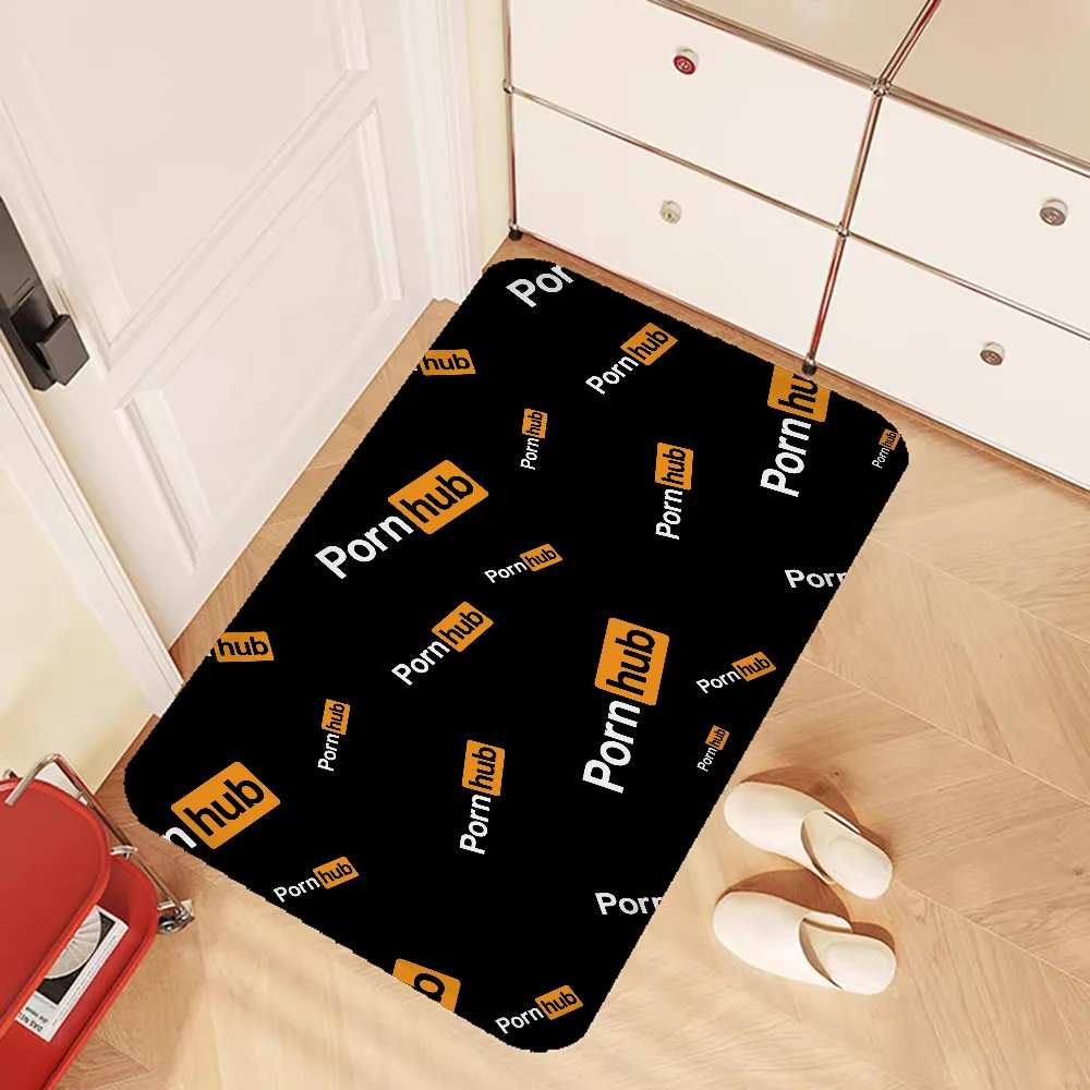 Porn hub Front Floor Mat Bathroom Mat Kids Room Bedroom Decoration Balcony Anti-Slip Doormat Living Room Bedside Area Rugs