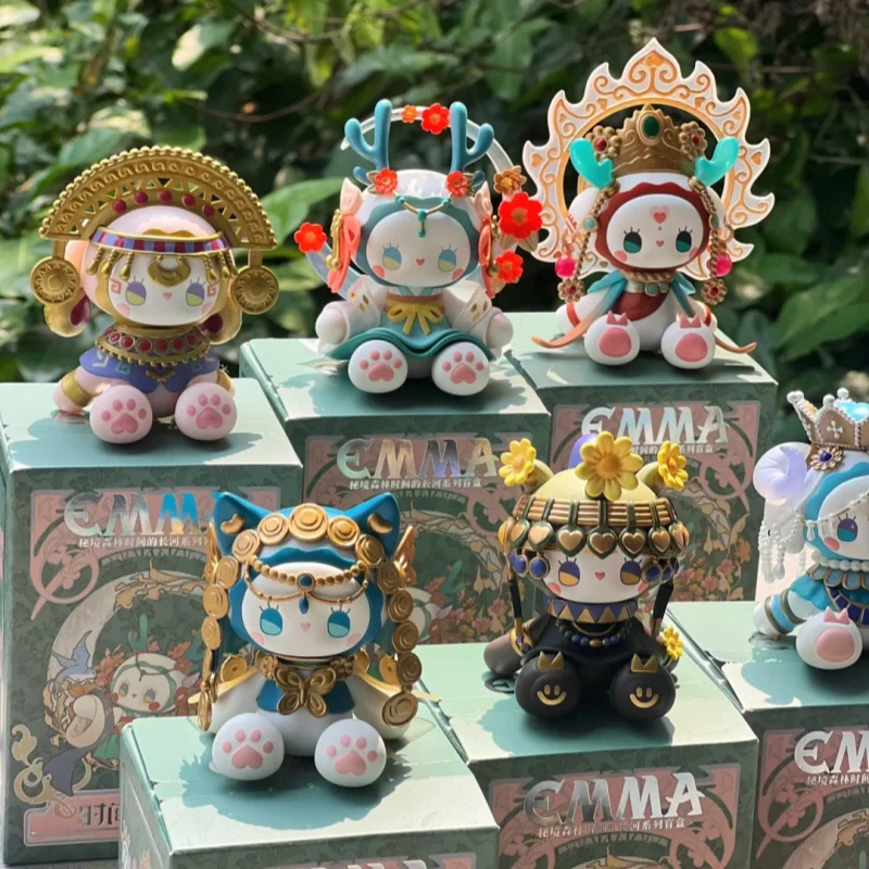 

Emma Forest The River of Time Series Blind Box Toys Doll Cute Anime Action Figure Ornaments Dolls Desktop Home Decor