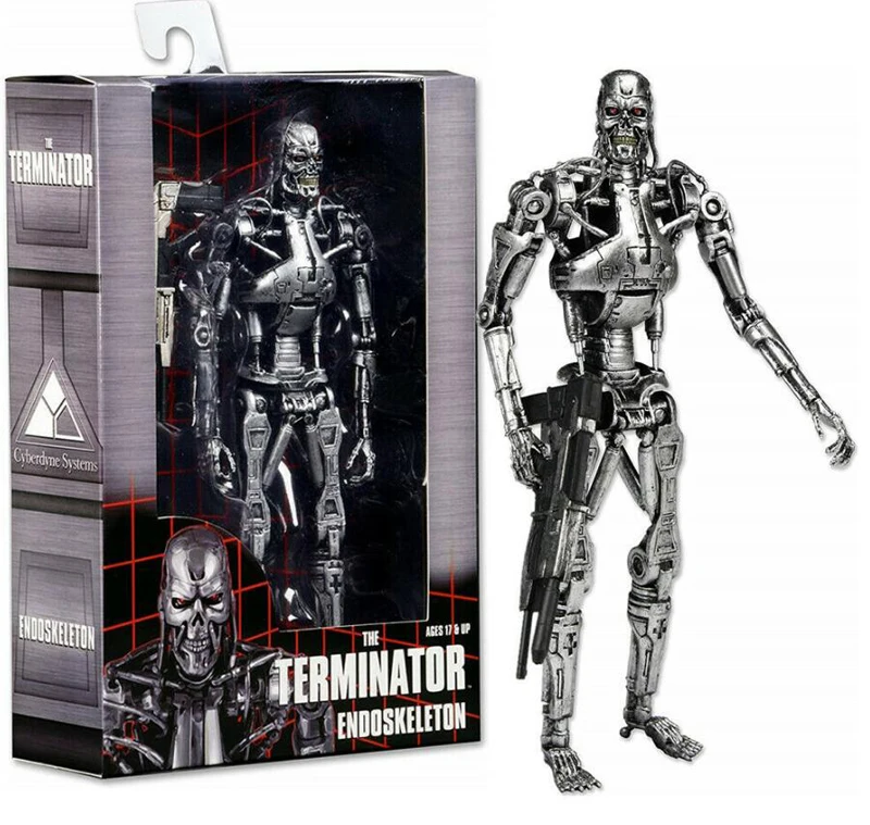 NECA The Terminator Endoskeleton PVC Action Figure Collectible