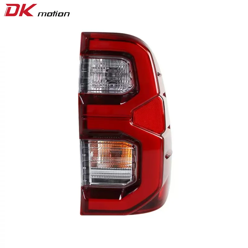 

DK Motion GR LED Tail Lamp Tail Lights For Toyota Hilux 2016-2023 GR Rear Lamp Taillight
