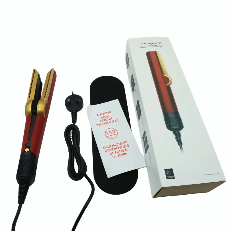 Adjustable Temperature Hair Straightener Negative Ion Smooth Styling Flat Iron Women Travel Hair Care Tool