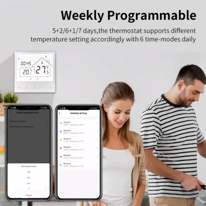 

Программируемое нагревание напогреваемого термостата Дистанционного управления контроллер температуры Y5GB