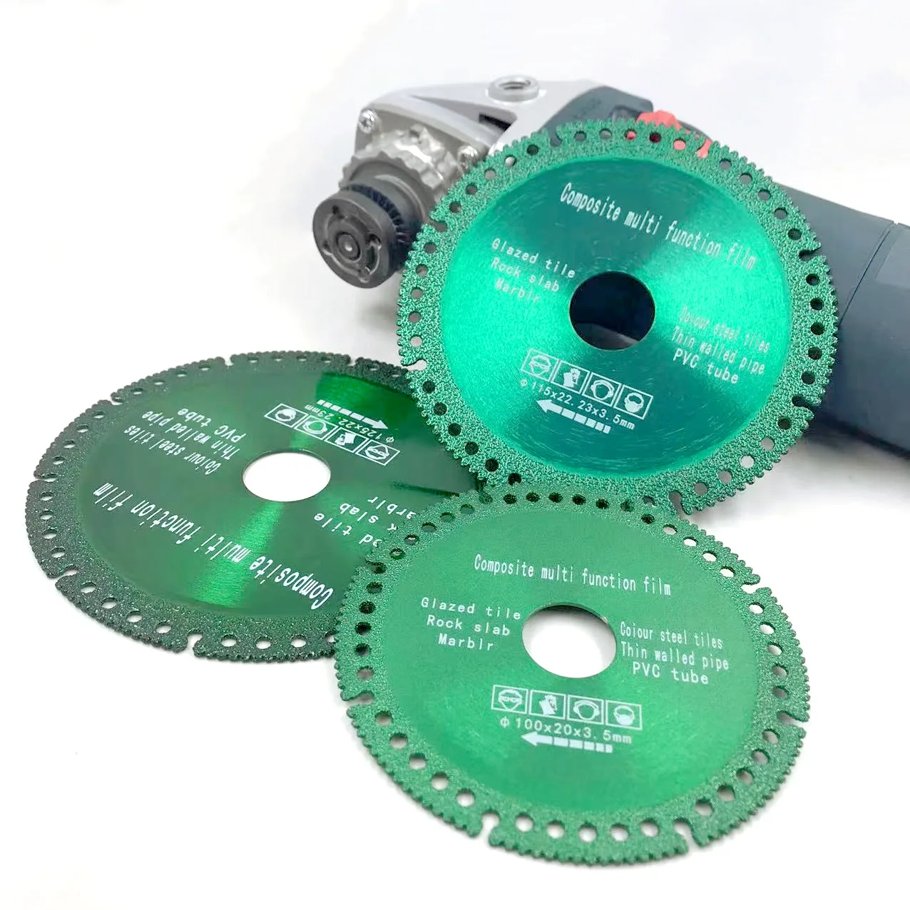 Composite Multifunctional CuttingSaw Blade100/115/125mm Ultra-thin Saw Blade Ceramic Tile Glass Cutting Disc Angle GrinderTools
