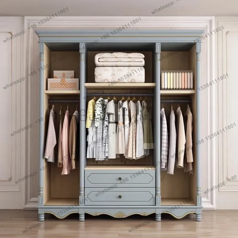 PG Nordic Minimalist Wardrobe Cube Door Drawers Walk In Wooden Wardrobe Partitions Organizer Guarda Roupa Lounge Suite Furniture