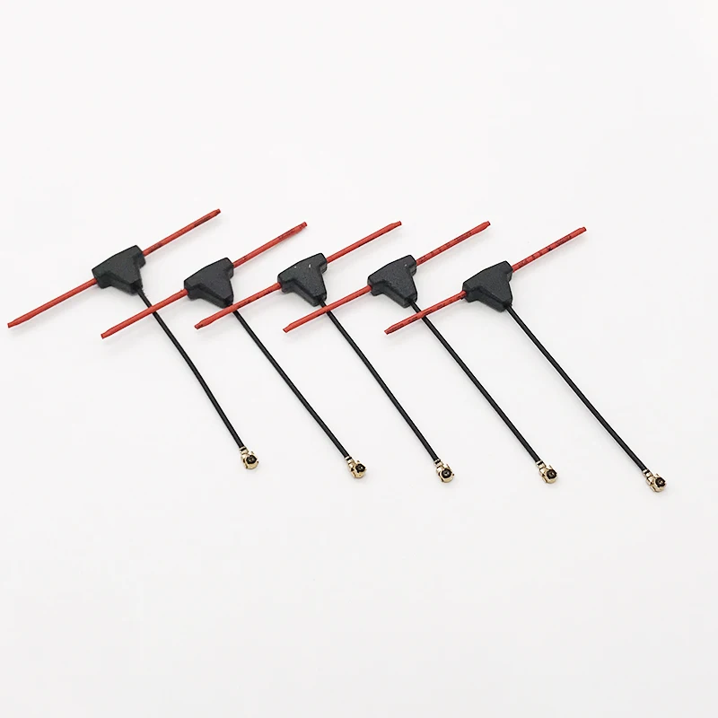 2.4G 2DBI T Antenna IPEX1 for TBS Happymodel BetaFPV BAYCK ELRS Receiver RC FPV Drone DIY Parts