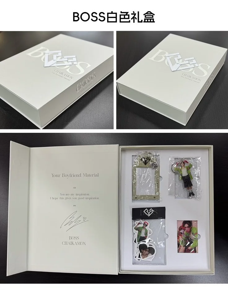 

2025 Thai drama Love In The Air Boss noeul Bossnoeul Boss Chaikamon Photobook Poster Pvc Card