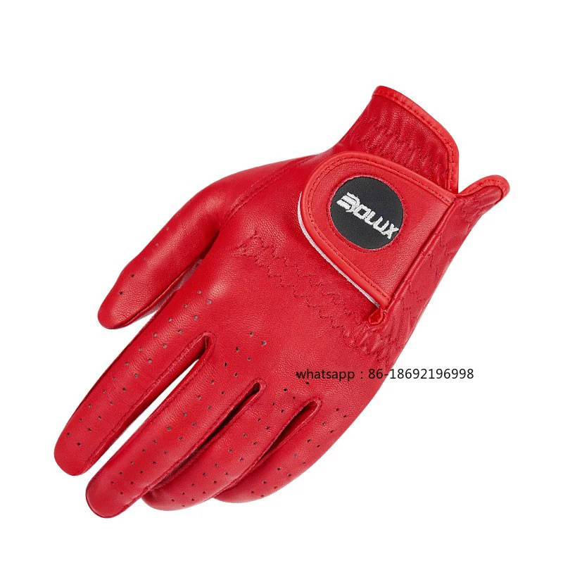 

Новые перчатки для гольфа BOLUX, женские нескользящие и износостойкие кожаные перчатки из овечьей кожи