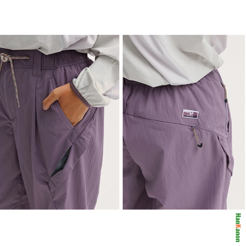 للجنسين الصوف - اصطف واسع - الساق فائدة السراويل خفيفة الوزن المظلي الأمريكي مستوحاة عارضة خمر تصميم التخييم في الهواء الطلق #3