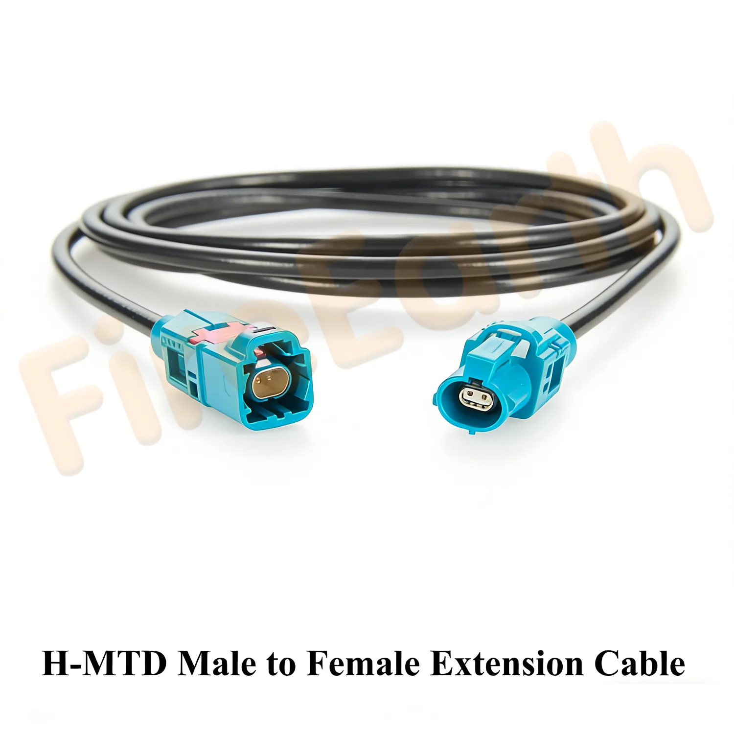 H-MTD Male to Female Extension Cable, Rosenberger H-MTD Automotive Ethernet Cable, H-MTD Z Code E6S10A-1CAZ5-Z to E6K10A-1CAZ5-Z