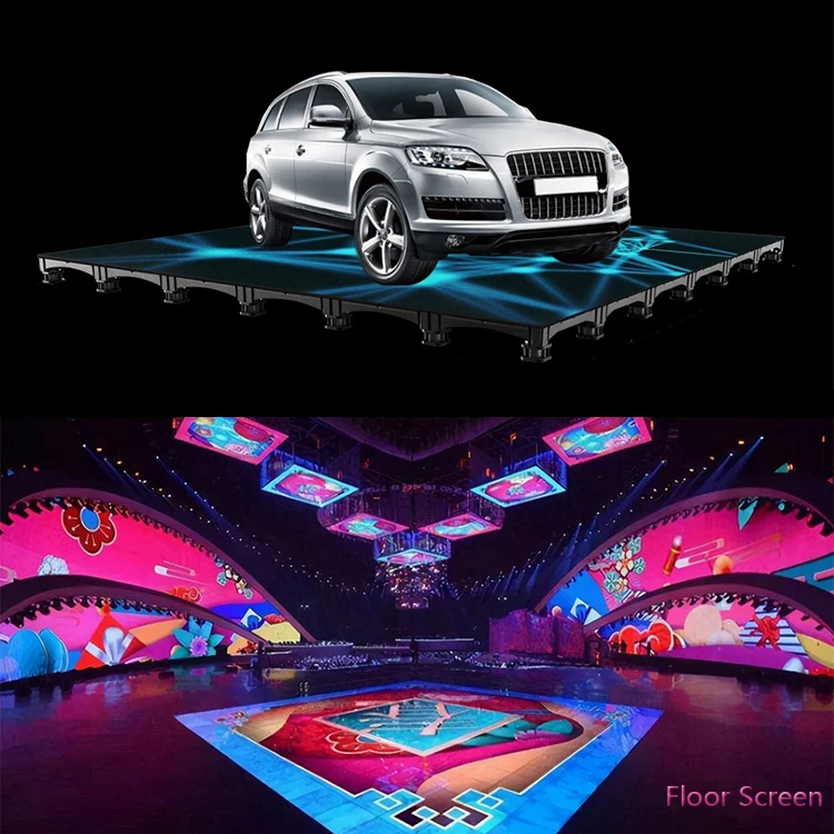 10 متر مربع في الهواء الطلق P3.91 P2.604 P4.81mm IP65 وحدات 10X10 أرضية الرقص العملاقة Ce Led لوحة 500X1000 شاشات يعرض جدار الفيديو #6