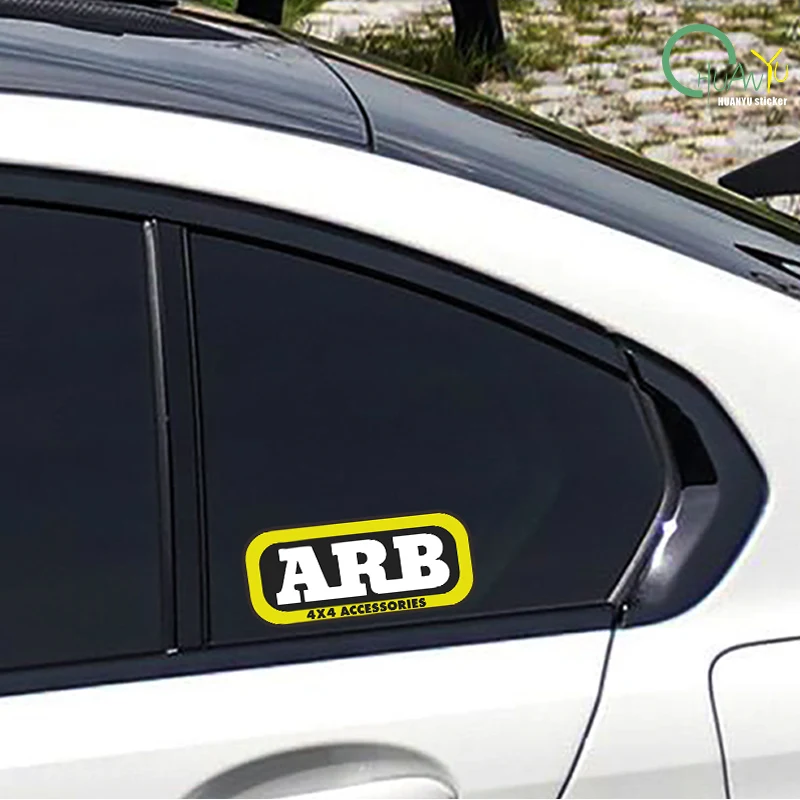 ARB 4x4 off-road reflective car sticker differential lock bumper warning label waterproof decoration sticker view 5