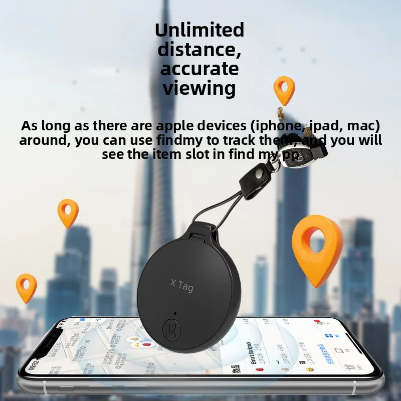 New Smart Bluetooth Anti - Loss Device & Positioner - Specifically for iOS System. Precise Positioning, Real - time Tracking