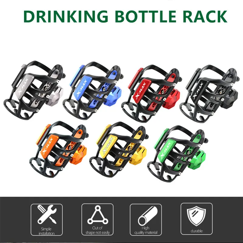 Motorcycle Universal Drink Holder Bike Water Cup Bottle Holder Motorcycle Bike Modification Decoration for YAMAHA XMAX LOGO NEW