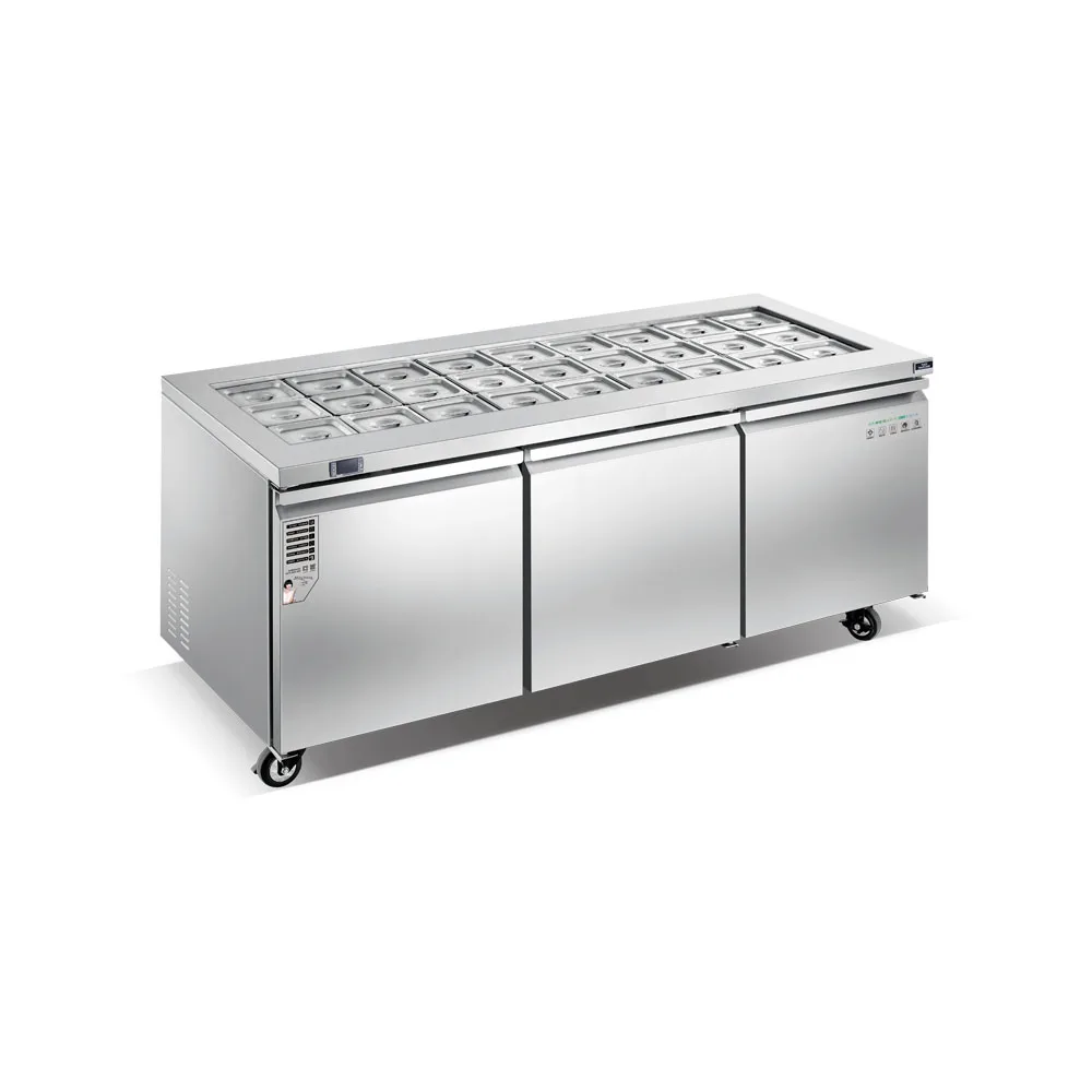 Abundant supply of professional manufacturing chiller salad bar refrigerator drawer undercounter refrigerator