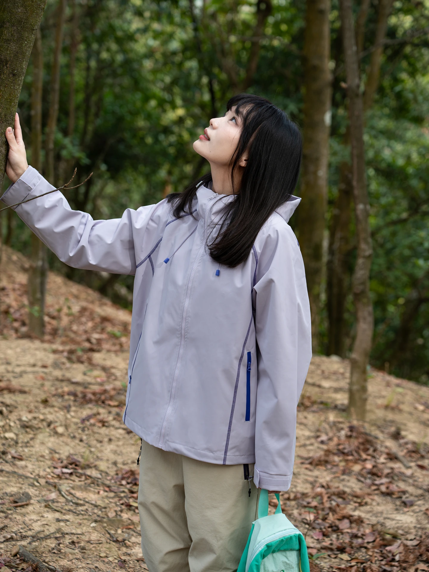 

Outdoor Women's Jaet Loose Fit Color Blo Design Windproof Spring New Sle Climbing Coat How Slow My Moment Brand