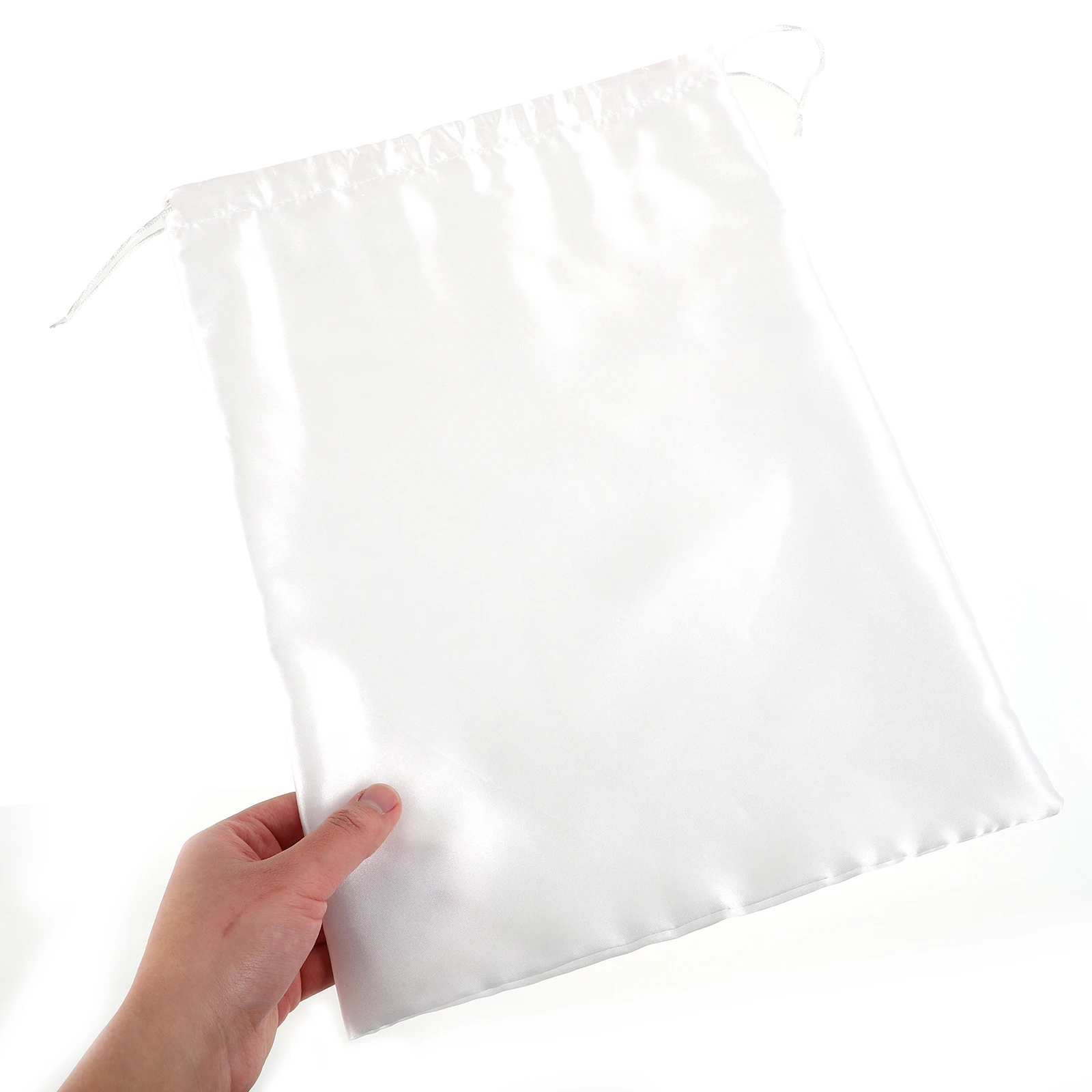 

5pcs Soft Silk Bags With Drawstring Bag Bags for Handbag Lingerie Travel Home Use Purse Protector Silk Boot Storage Storage