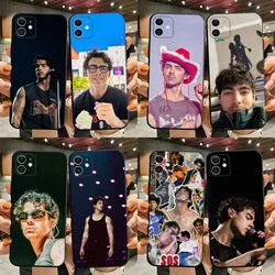 Singer Joe J-Jonas Phone Case For iPhone 15,14,13,12,11,Plus,Pro Max,XS,X,XR,SE,Mini,8,7 Soft Silicone Black Cover