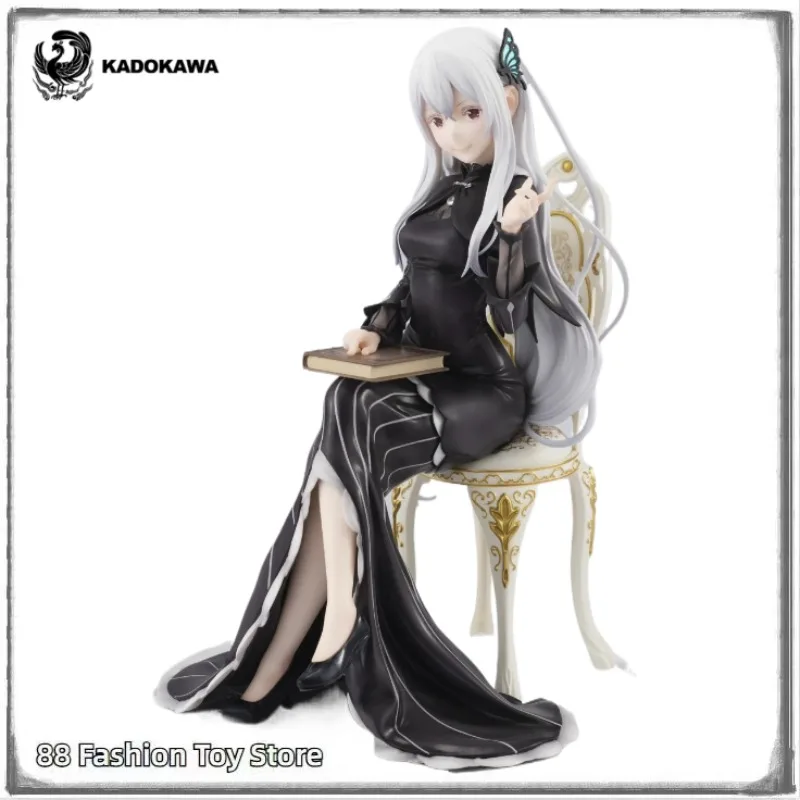 

In Stock Original KADOKAWA KDColle Re: ZERO - Starting Life in Another World Echidna Tea Party Style 1/7 Anime Figure Toy Gift