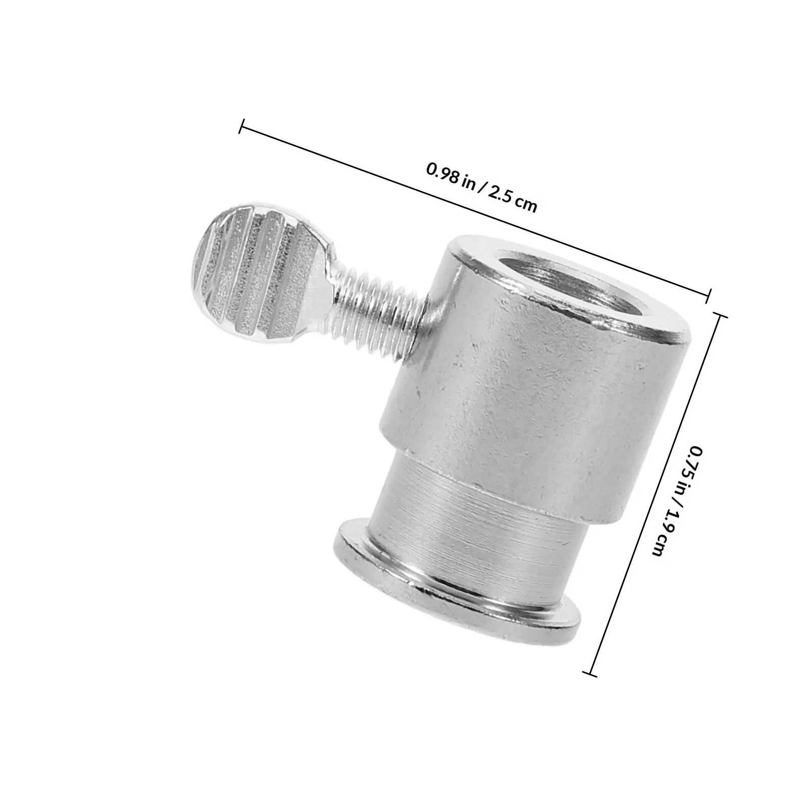 Heavy Duty Metal Rotisserie Grill Sleeve Fixator for Gas Grill Spit Rod Sturdy Grilling Rod Stopper Rotisserie Accessory